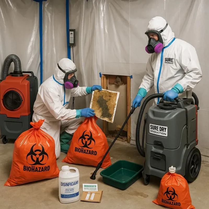 Contaminated Water Handling Protocols process in Meadowood, PA