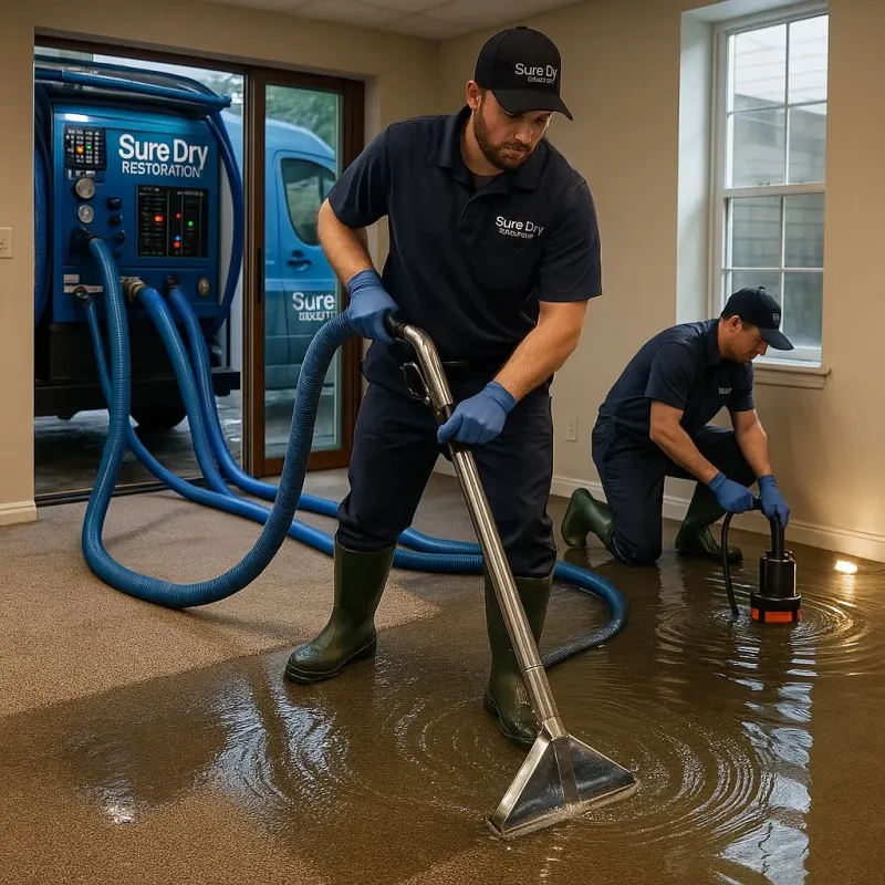 Water Extraction and Removal process in Meadowood, PA
